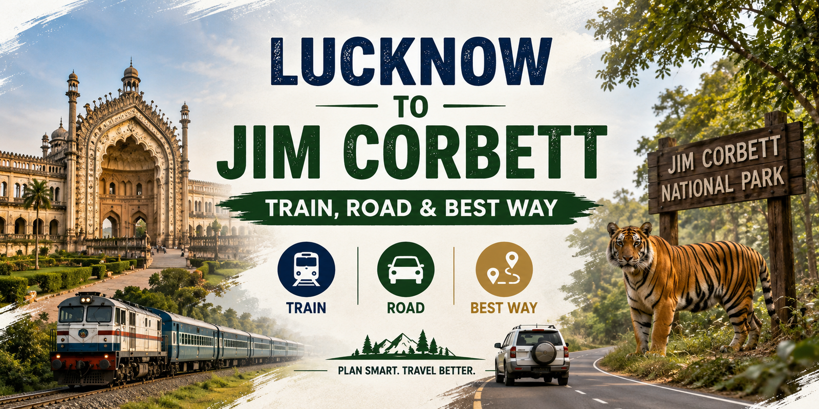 Lucknow to Jim Corbett: Train, Road & Best Way